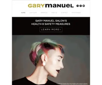 Garymanuel.com(Gary Manuel Salon) Screenshot