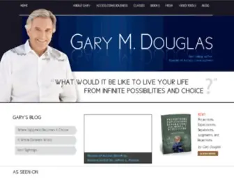 Garymdouglas.com(Gary M Douglas) Screenshot