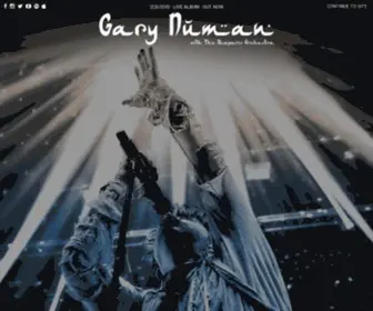 Garynuman.com(Gary Numan Official Website) Screenshot