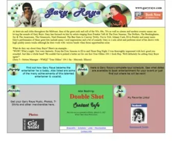 Garyraye.com(GARY RAYE) Screenshot