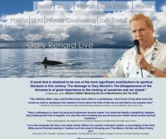 Garyrenard.com(Gary Renard) Screenshot