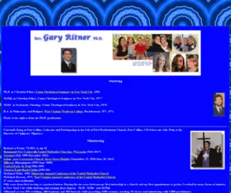 Garyritner.org(Gary's Resume' Page) Screenshot