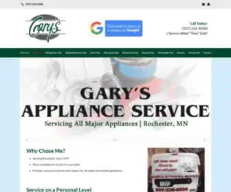 Garysapplianceservice.com(Garysapplianceservice) Screenshot