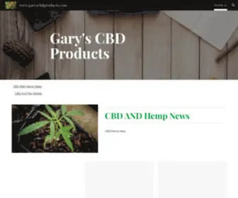 Garyscbdproducts.com(garyscbdproducts) Screenshot