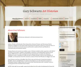 Garyschwartzarthistorian.nl(Art history from Holland) Screenshot