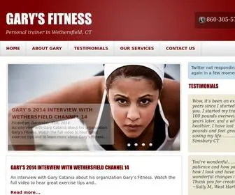 Garysfitness.com(Gary's Fitness) Screenshot