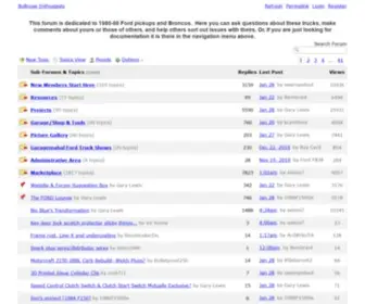 Garysgaragemahal.com(Bullnose Forum) Screenshot