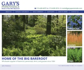 Garysperennials.com(Gary's Perennials) Screenshot