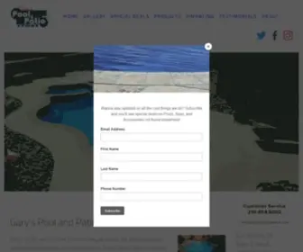 Garyspoolandpatio.com(Gary's Pool and Patio) Screenshot