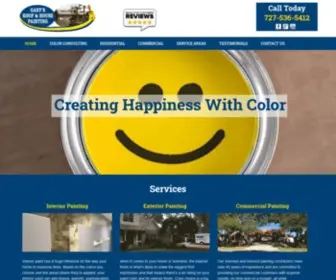 Garysroofandhousepainting.com(Painting Contractor In Largo) Screenshot