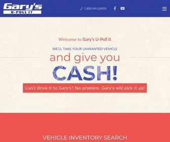 Garysupullit.com(We buy cars) Screenshot