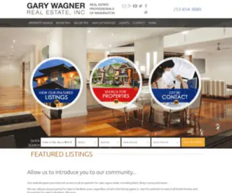 Garywagnerrealestate.com(Kent WA Real Estate Listings) Screenshot