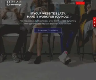 Garzawebdesign.com(Web Design Richmond VA) Screenshot