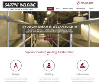 Garziniwelding.com(Garzini Welding) Screenshot