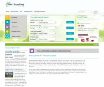 Gas-Suppliers.co.uk(Gas Suppliers UK) Screenshot