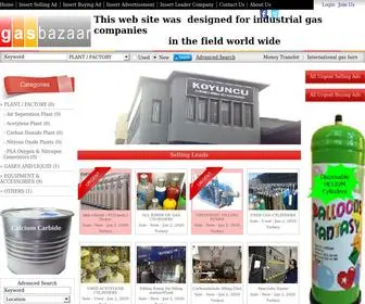 Gasbazaar.com(Gas company) Screenshot