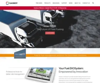 Gasboy.com(Fuel Dispensers & C) Screenshot