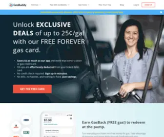 Gasbuddy.com(Find Low Gas Prices in the USA and Canada) Screenshot