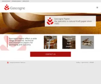 Gascognepapier.com(Gascogne Papier) Screenshot