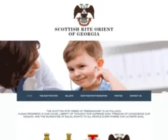 Gascottishrite.org(The Scottish Rite) Screenshot