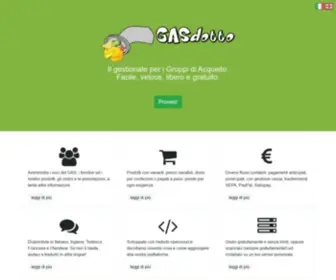 Gasdotto.net(Il gestionale per i Gruppi di Acquisto) Screenshot