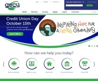 Gaselectriccu.com(Gas & Electric Credit Union) Screenshot