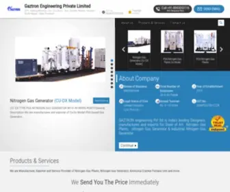 Gasesprojects.com(Gaztron Engineering Private Limited) Screenshot