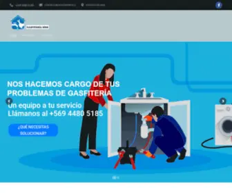 Gasfiteriarios.cl(GASFITERÍA RÍOS) Screenshot