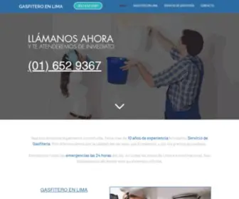 Gasfiteroenlima.com(GASFITERO LAS 24 HORAS) Screenshot