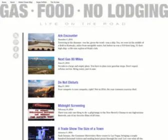 Gasfoodnolodging.com(Gas) Screenshot