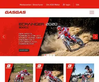 GasGas.se(Enduro & Trail Motorcyklar) Screenshot