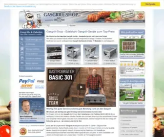 Gasgrill-Shop.com(Bei uns erhalten Sie hochwertige Gasgrill) Screenshot