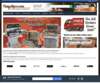 Gasgrillpro.com(Gas Grills) Screenshot