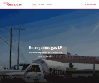 Gasificadoradelnorte.com(Gas LP a domicilio en Reynosa) Screenshot