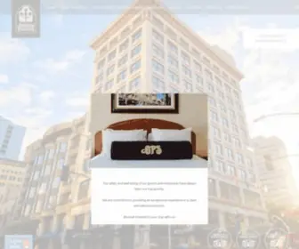 Gaslampplaza.com(The Gaslamp Plaza Suites) Screenshot