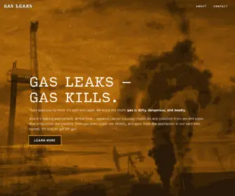 Gasleaks.org(Gas Leaks) Screenshot