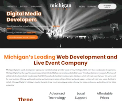 Gaslightmedia.com(Web Design) Screenshot