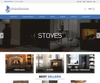 Gaslogsandfireplaces.com(Great Deals on Fireplaces) Screenshot