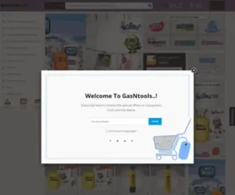 Gasntools.com(Sharjah gas connection) Screenshot