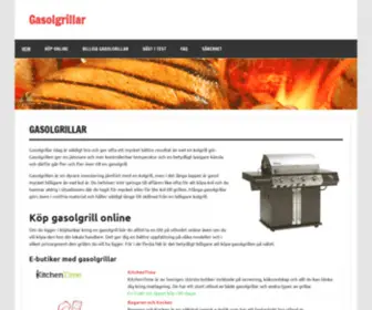 Gasolgrillar.nu(Hitta bästa gasolgrill online) Screenshot