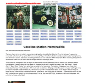 Gasolinestationmemorabilia.com(Gasoline Station Memorabilia) Screenshot