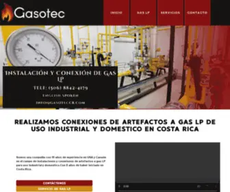 Gasoteccr.com(Instalación) Screenshot