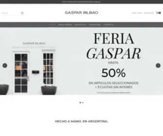 Gasparbilbao.com(Gaspar Bilbao) Screenshot