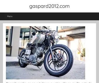 Gaspard2012.com(Gaspard 2012) Screenshot