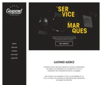 Gaspardagence.com(Montréal) Screenshot