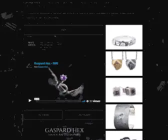 Gaspardhex.com(Gaspard Hex) Screenshot