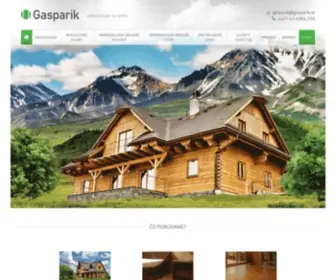 Gasparik.sk(Drevostavby na mieru) Screenshot