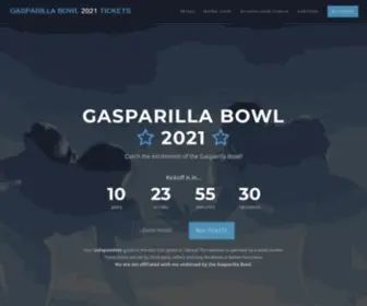 Gasparillabowl2021.com(Tickets for the Gasparilla Bowl 2021 game are on sale now) Screenshot