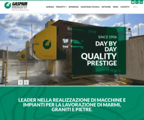 Gasparimenotti.it(Gaspari Menotti) Screenshot