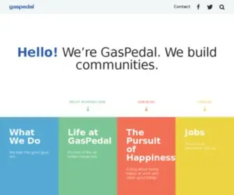 Gaspedal.com(Home) Screenshot